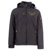 Creek L.I.T. Payper Softshell 3 strati leggero con cappuccio removibile 88% nylon 12% elastan 240gr Thumbnail
