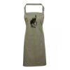 PR154 Premier Grembiule con pettorina e tasca frontale 65% poliestere 35% cotone 195gr Thumbnail