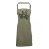 PR154 Premier Grembiule con pettorina e tasca frontale 65% poliestere 35% cotone 195gr Thumbnail