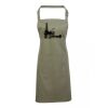 PR154 Premier Grembiule con pettorina e tasca frontale 65% poliestere 35% cotone 195gr Thumbnail