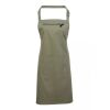 PR154 Premier Grembiule con pettorina e tasca frontale 65% poliestere 35% cotone 195gr Thumbnail