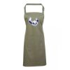 PR154 Premier Grembiule con pettorina e tasca frontale 65% poliestere 35% cotone 195gr Thumbnail