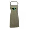 PR154 Premier Grembiule con pettorina e tasca frontale 65% poliestere 35% cotone 195gr Thumbnail