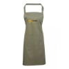 PR154 Premier Grembiule con pettorina e tasca frontale 65% poliestere 35% cotone 195gr Thumbnail