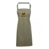 PR154 Premier Grembiule con pettorina e tasca frontale 65% poliestere 35% cotone 195gr Thumbnail