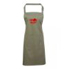 PR154 Premier Grembiule con pettorina e tasca frontale 65% poliestere 35% cotone 195gr Thumbnail