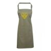 PR154 Premier Grembiule con pettorina e tasca frontale 65% poliestere 35% cotone 195gr Thumbnail