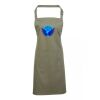 PR154 Premier Grembiule con pettorina e tasca frontale 65% poliestere 35% cotone 195gr Thumbnail