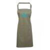 PR154 Premier Grembiule con pettorina e tasca frontale 65% poliestere 35% cotone 195gr Thumbnail