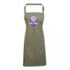 PR154 Premier Grembiule con pettorina e tasca frontale 65% poliestere 35% cotone 195gr Thumbnail