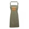 PR154 Premier Grembiule con pettorina e tasca frontale 65% poliestere 35% cotone 195gr Thumbnail