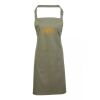 PR154 Premier Grembiule con pettorina e tasca frontale 65% poliestere 35% cotone 195gr Thumbnail