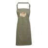 PR154 Premier Grembiule con pettorina e tasca frontale 65% poliestere 35% cotone 195gr Thumbnail