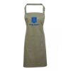 PR154 Premier Grembiule con pettorina e tasca frontale 65% poliestere 35% cotone 195gr Thumbnail