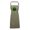 PR154 Premier Grembiule con pettorina e tasca frontale 65% poliestere 35% cotone 195gr Thumbnail