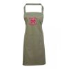 PR154 Premier Grembiule con pettorina e tasca frontale 65% poliestere 35% cotone 195gr Thumbnail