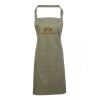 PR154 Premier Grembiule con pettorina e tasca frontale 65% poliestere 35% cotone 195gr Thumbnail