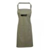 PR154 Premier Grembiule con pettorina e tasca frontale 65% poliestere 35% cotone 195gr Thumbnail