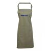 PR154 Premier Grembiule con pettorina e tasca frontale 65% poliestere 35% cotone 195gr Thumbnail