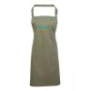 PR154 Premier Grembiule con pettorina e tasca frontale 65% poliestere 35% cotone 195gr Thumbnail