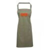 PR154 Premier Grembiule con pettorina e tasca frontale 65% poliestere 35% cotone 195gr Thumbnail