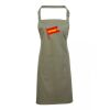 PR154 Premier Grembiule con pettorina e tasca frontale 65% poliestere 35% cotone 195gr Thumbnail