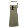 PR154 Premier Grembiule con pettorina e tasca frontale 65% poliestere 35% cotone 195gr Thumbnail