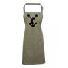 PR154 Premier Grembiule con pettorina e tasca frontale 65% poliestere 35% cotone 195gr Thumbnail