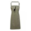 PR154 Premier Grembiule con pettorina e tasca frontale 65% poliestere 35% cotone 195gr Thumbnail