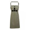 PR154 Premier Grembiule con pettorina e tasca frontale 65% poliestere 35% cotone 195gr Thumbnail