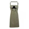 PR154 Premier Grembiule con pettorina e tasca frontale 65% poliestere 35% cotone 195gr Thumbnail