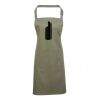 PR154 Premier Grembiule con pettorina e tasca frontale 65% poliestere 35% cotone 195gr Thumbnail