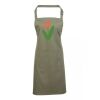 PR154 Premier Grembiule con pettorina e tasca frontale 65% poliestere 35% cotone 195gr Thumbnail