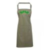 PR154 Premier Grembiule con pettorina e tasca frontale 65% poliestere 35% cotone 195gr Thumbnail