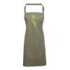 PR154 Premier Grembiule con pettorina e tasca frontale 65% poliestere 35% cotone 195gr Thumbnail