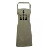 PR154 Premier Grembiule con pettorina e tasca frontale 65% poliestere 35% cotone 195gr Thumbnail