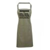 PR154 Premier Grembiule con pettorina e tasca frontale 65% poliestere 35% cotone 195gr Thumbnail