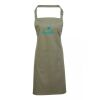 PR154 Premier Grembiule con pettorina e tasca frontale 65% poliestere 35% cotone 195gr Thumbnail