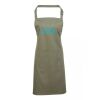 PR154 Premier Grembiule con pettorina e tasca frontale 65% poliestere 35% cotone 195gr Thumbnail