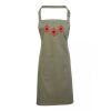 PR154 Premier Grembiule con pettorina e tasca frontale 65% poliestere 35% cotone 195gr Thumbnail