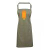 PR154 Premier Grembiule con pettorina e tasca frontale 65% poliestere 35% cotone 195gr Thumbnail