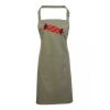 PR154 Premier Grembiule con pettorina e tasca frontale 65% poliestere 35% cotone 195gr Thumbnail