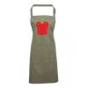 PR154 Premier Grembiule con pettorina e tasca frontale 65% poliestere 35% cotone 195gr Thumbnail