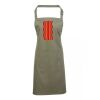 PR154 Premier Grembiule con pettorina e tasca frontale 65% poliestere 35% cotone 195gr Thumbnail