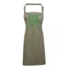 PR154 Premier Grembiule con pettorina e tasca frontale 65% poliestere 35% cotone 195gr Thumbnail