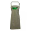 PR154 Premier Grembiule con pettorina e tasca frontale 65% poliestere 35% cotone 195gr Thumbnail