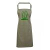 PR154 Premier Grembiule con pettorina e tasca frontale 65% poliestere 35% cotone 195gr Thumbnail
