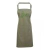 PR154 Premier Grembiule con pettorina e tasca frontale 65% poliestere 35% cotone 195gr Thumbnail
