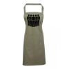 PR154 Premier Grembiule con pettorina e tasca frontale 65% poliestere 35% cotone 195gr Thumbnail